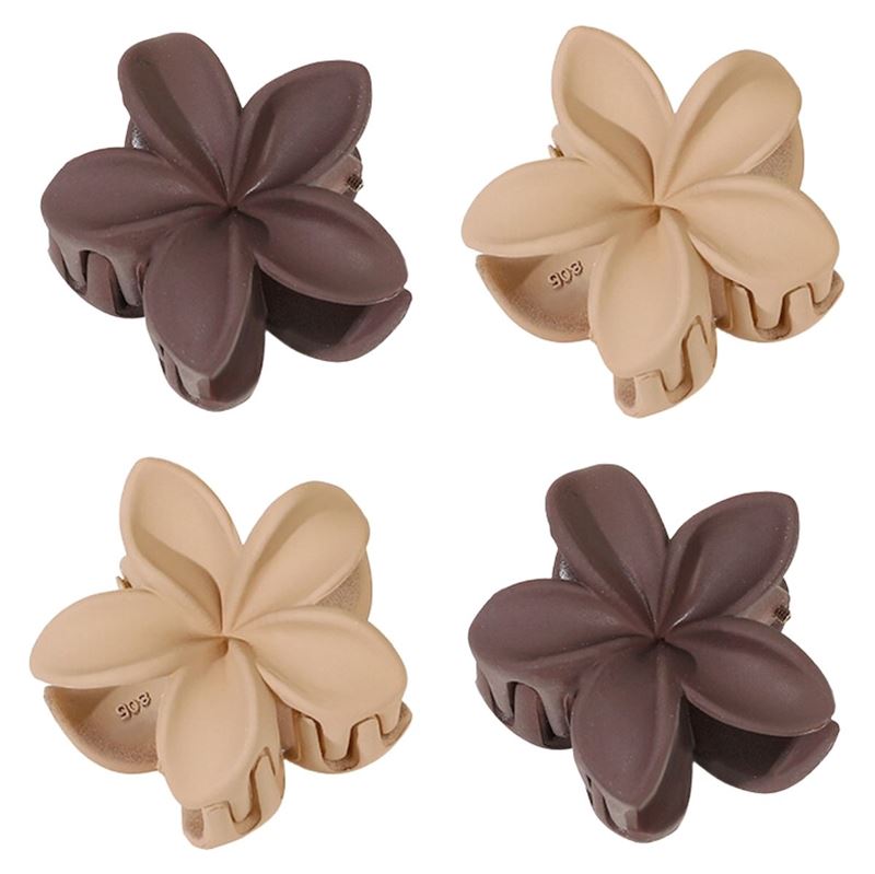 SOHO Moana Mini Hair Claws - Earth - 4 pcs - Hair Accessories