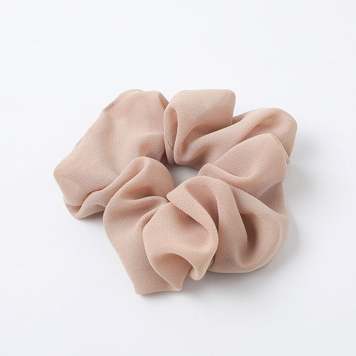 SOHO Nada Scrunchie - Beige - Hair Accessories