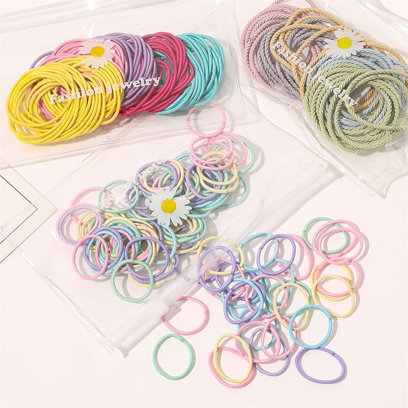 SOHO Nina Hair elastics - Pastel - Hair Accessories | Fashiongirl