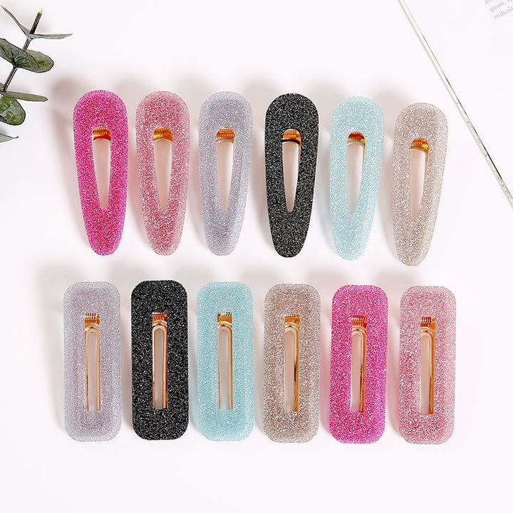 SOHO Nola Hair Clip - Glitter Latte - | Fashiongirl