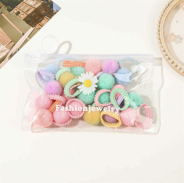 SOHO Pelona Hair elastics - Pastel - Hair Accessories | Fashiongirl