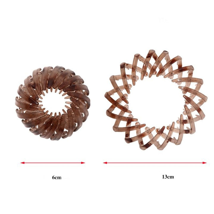 SOHO Pesca Ponytail Spiral - Black - | Fashiongirl