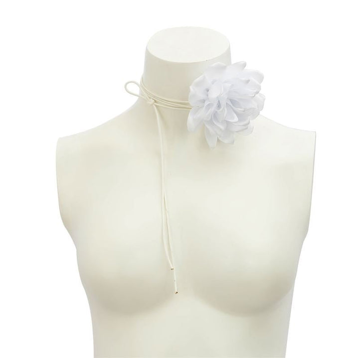 SOHO Pink Choker Halskette – Weiß – | Fashiongirl