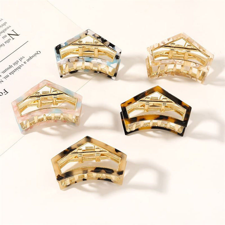 SOHO Rex Hair Claw - Marble - Hair Accessories