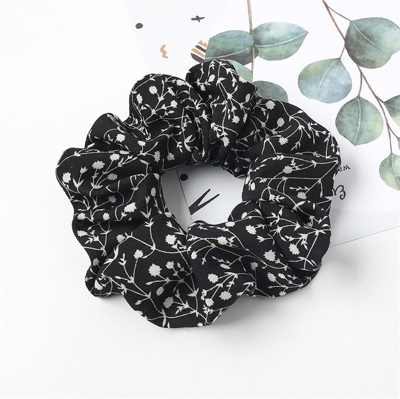 SOHO Ries Scrunchie - Black - Hair Accessories