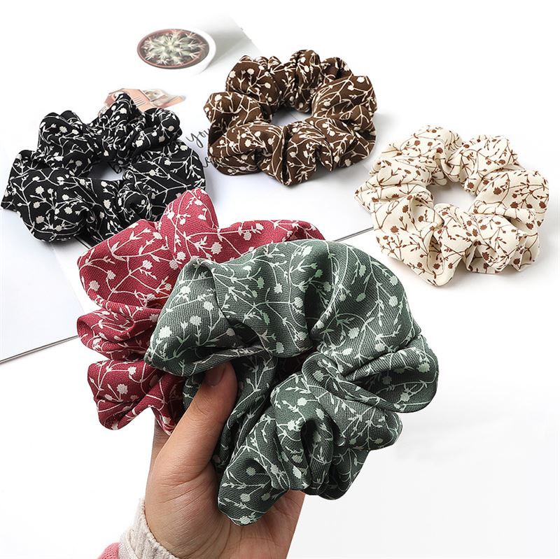 SOHO Ries Scrunchie - Black - Hair Accessories