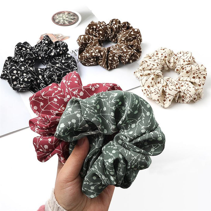 SOHO Ries Scrunchie - Red - Hair Accessories