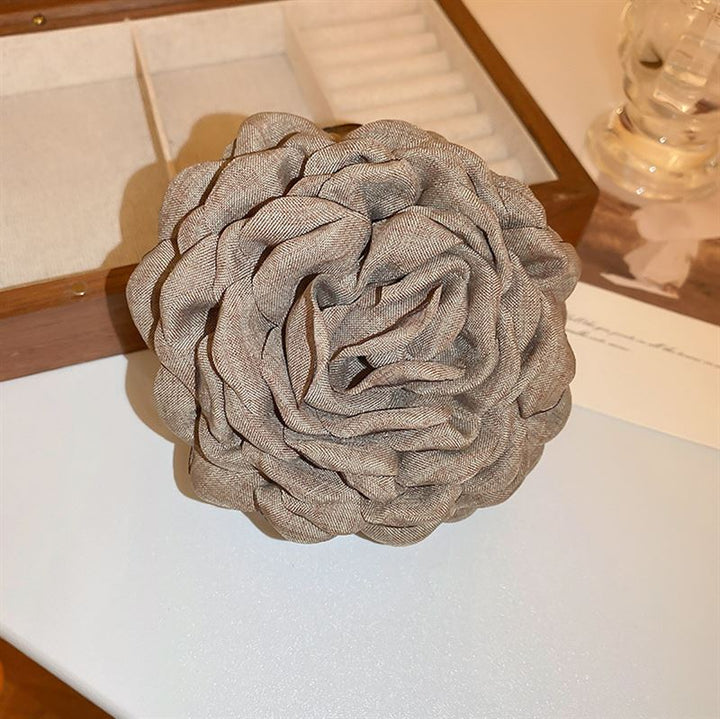 SOHO Rosabel Hair Claw - Khaki - Hair Accessories