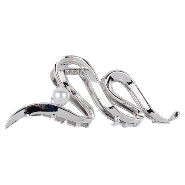 SOHO Sania Hair Claw - Silver - Hair Accessories