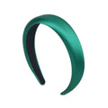 SOHO Satin-Stirnband – Dunkelgrün – Haaraccessoires