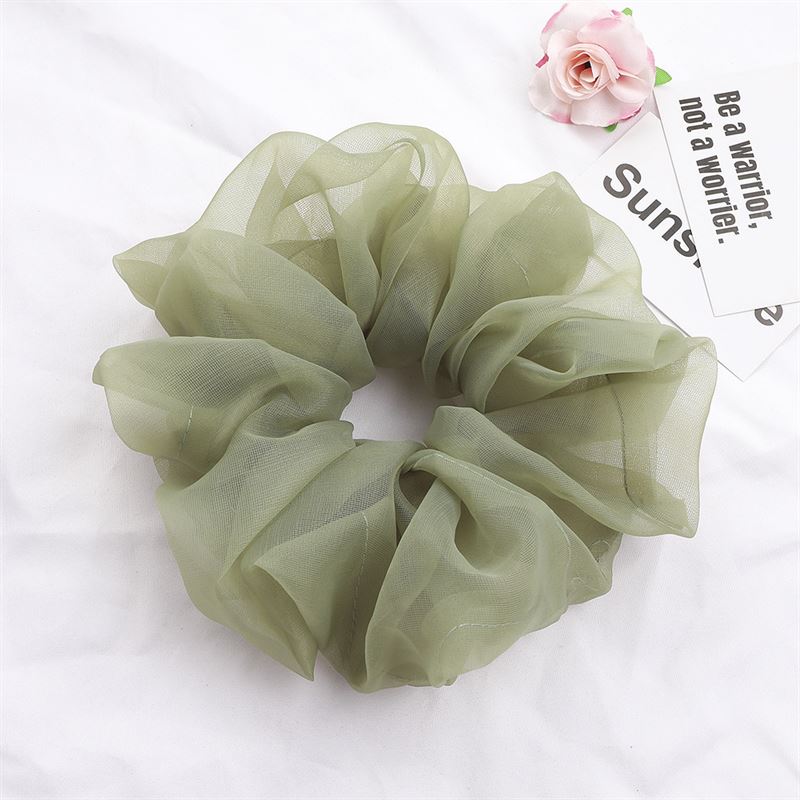 SOHO Sola XL Scrunchie - Army - Hair Accessories