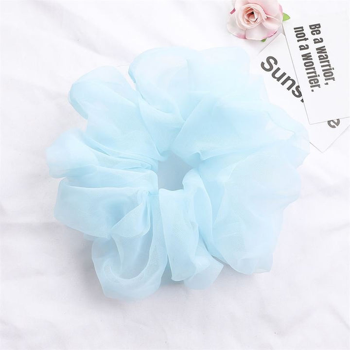 SOHO Sola XL Scrunchie - Baby Blue - Hair Accessories