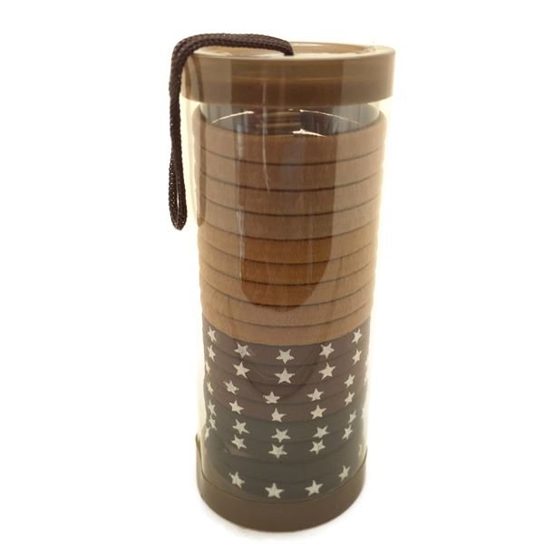 SOHO Tube Earth hair elastics - 20 pcs - Hair Accessories | Fashiongirl