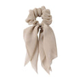 SOHO Vina Scrunchie mit Schal – Beige – Haaraccessoires