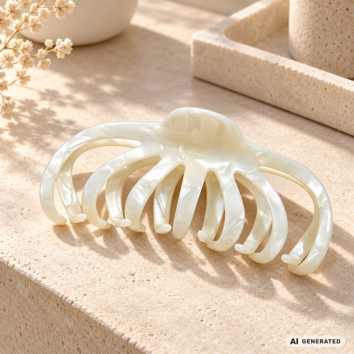 SOHO Winona Hair Decoration, Large - Marble – image 4