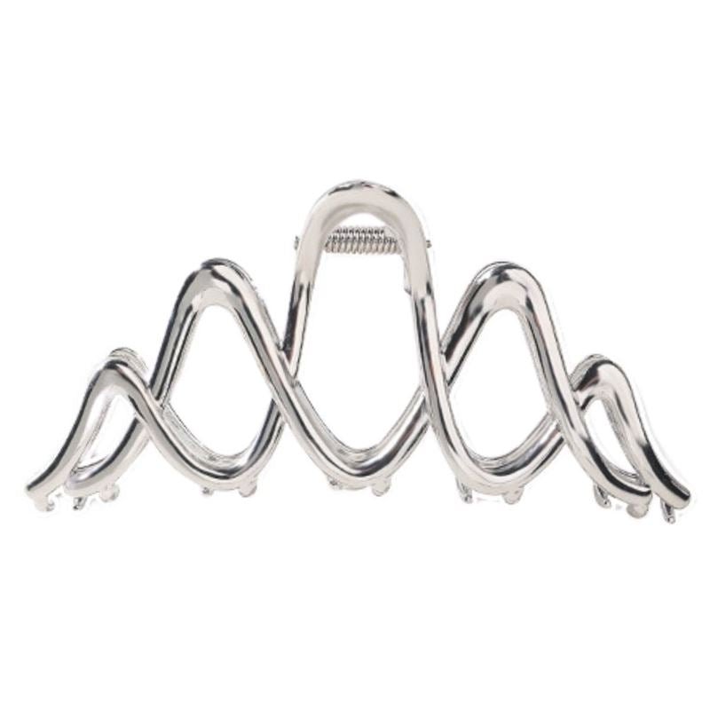 SOHO Ziv Hair Claw - Silver - Hair Accessories