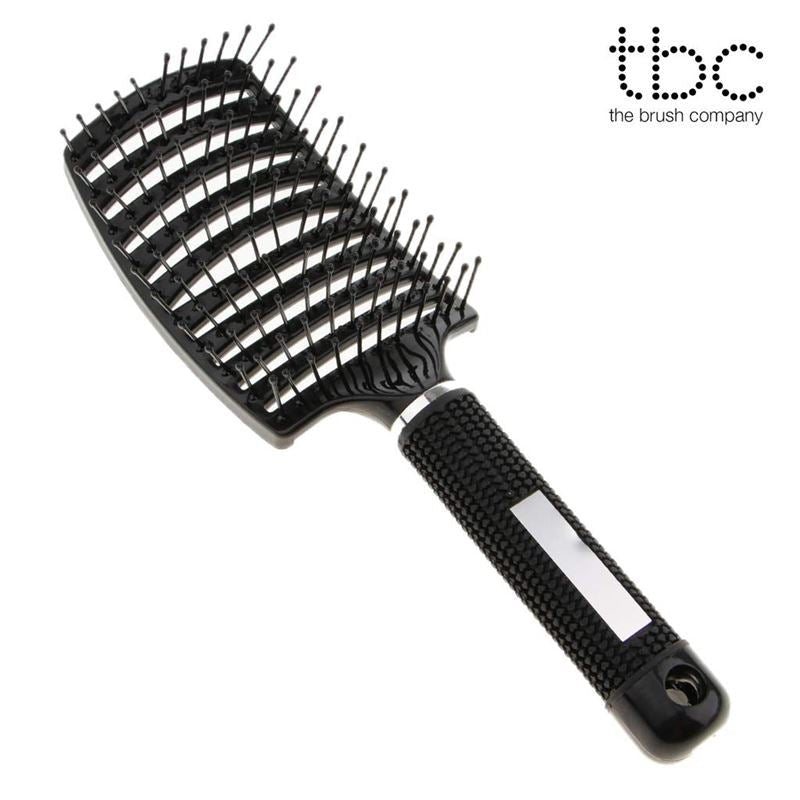 TBC Detangling Hair Brush - Vented Flex Curve - Hair Styling tool