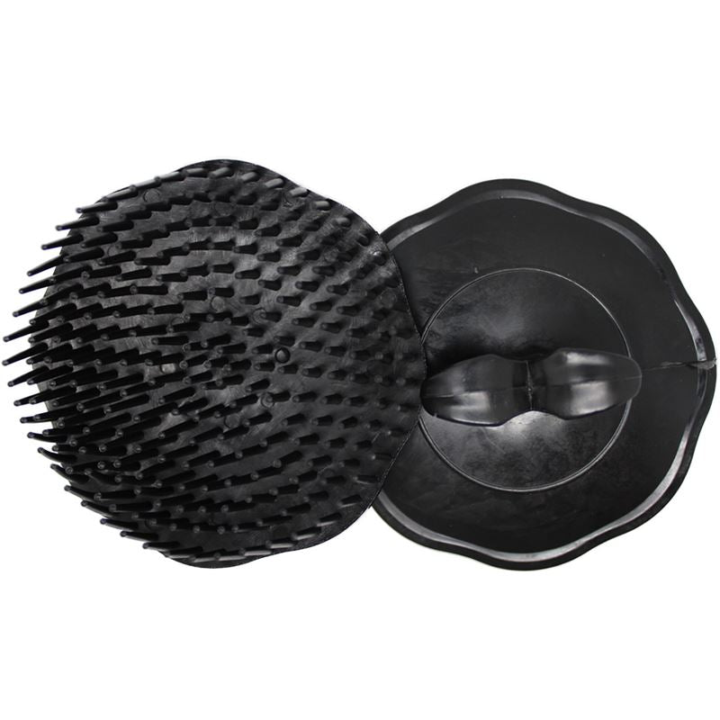 TBC Shampoo Scalp brush / hairbrush - Black - Hair Styling tool