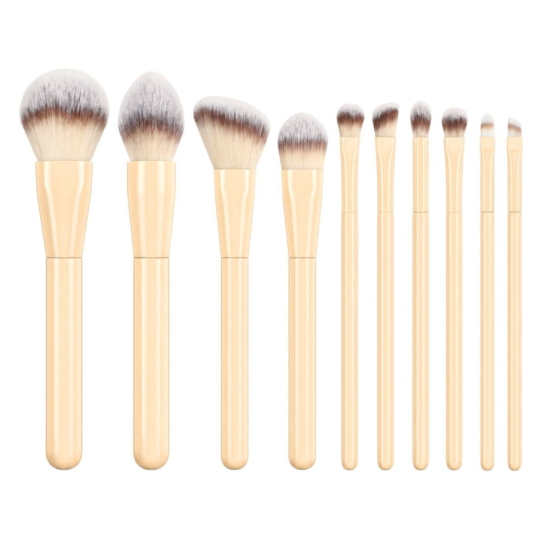 Technique PRO Buttercream Makeup Brush Set - 10 Pieces - Brush sets - Technique PRO