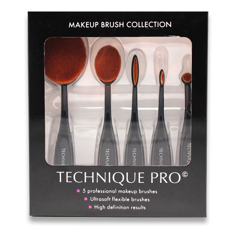 Technique PRO Oval Brushes - 5 sets - 