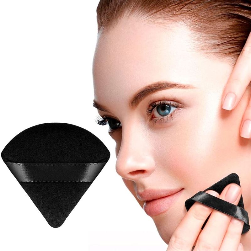 Technique Pro Powder Puff Brush - Black Triangle - 6 pcs - 