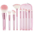 Technique PRO Translucent Perfection Makeup Brush Set – 9 Make-up-Pinsel mit Tasche (PINK) – 