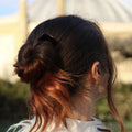 U Chignon Haarnadel Schildpatt – Blumenmotiv – Haaraccessoires | Fashiongirl