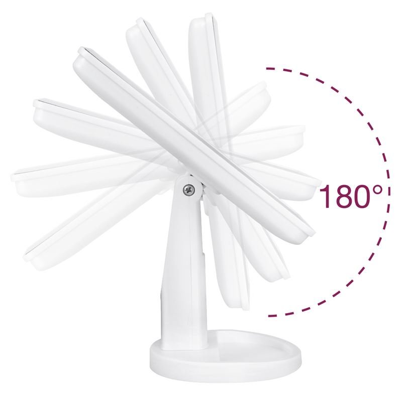 UNIQ Classic Star Makeup Mirror - White - | Fashiongirl