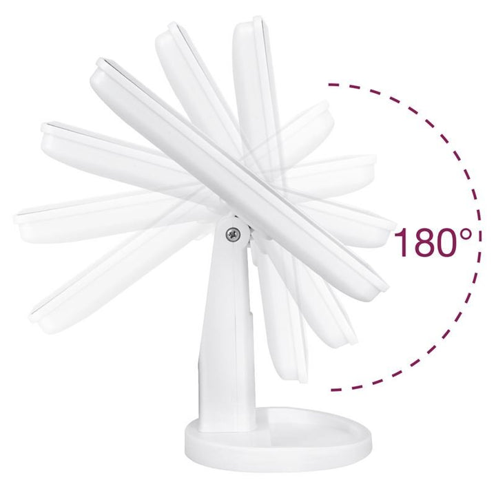 UNIQ Classic Star Makeup Mirror - White - | Fashiongirl