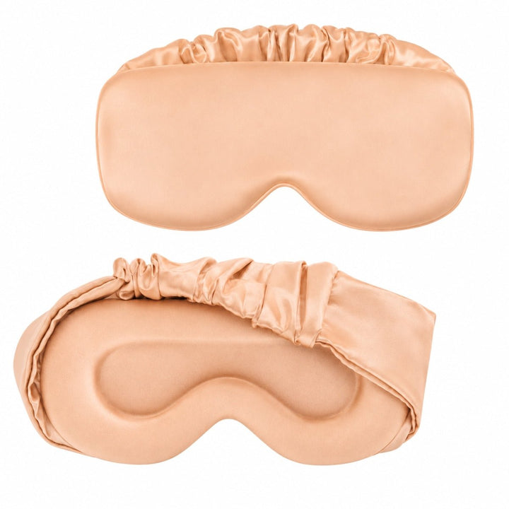 UNIQ Dream Cloud 3D Sleeping Eye Mask Light-Blocking - Apricot – image 2