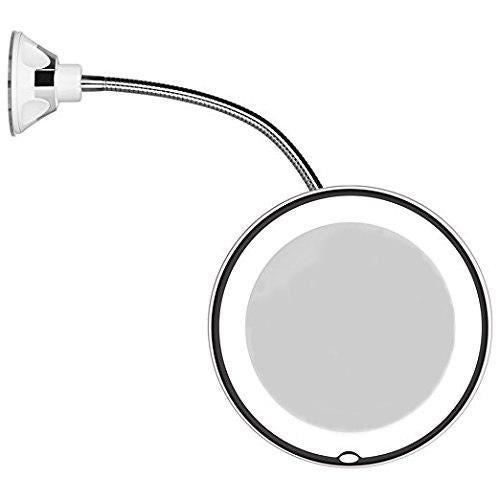 UNIQ Flexible Mirror with LED light &amp; 10x magnification - | Fashiongirl