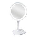 UNIQ Halo LED makeup mirror with 10x magnification - White - | Fashiongirl