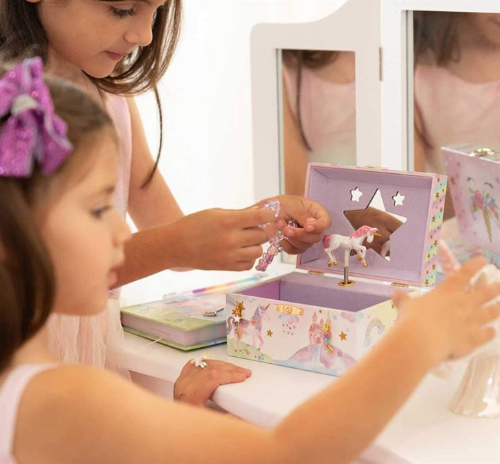 UNIQ Kids Jewellery Box with Music Ballerina (Unicorn) - Jewelry Box