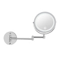UNIQ LED wall - mounted LED cosmetic mirror with articulated arm 5x magnification - | Fashiongirl