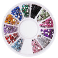 UNIQ Nail Art Gemstone Wheel – Bunte Strasssteine – | Fashiongirl