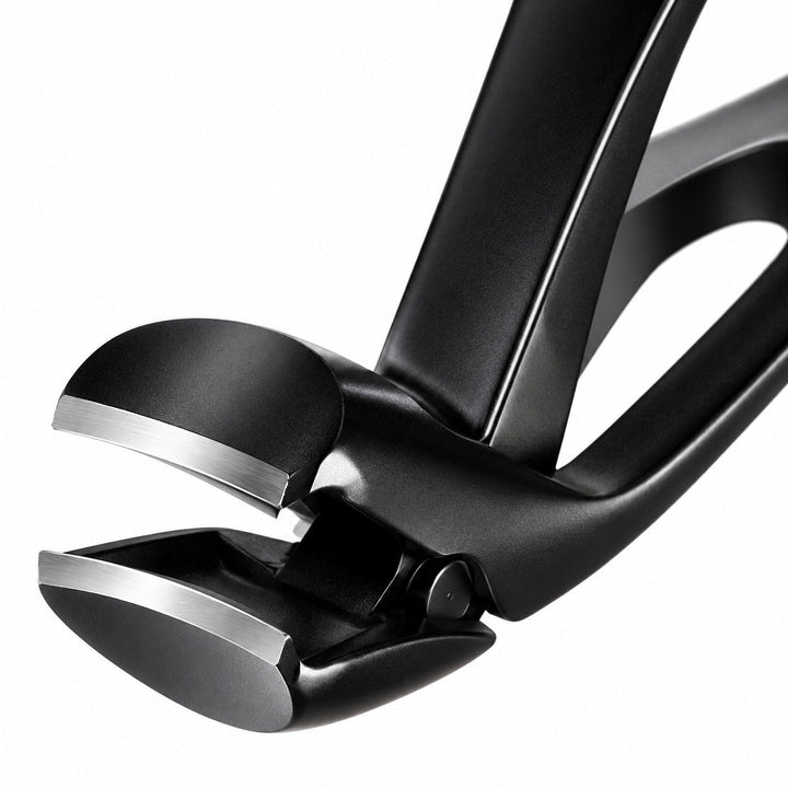 UNIQ Nail Clipper with Slanted Head and Long Handle - Black – image 2