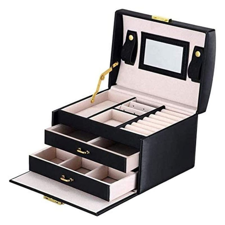 UNIQ Nellia Jewellery Box - Black - Jewelry Box