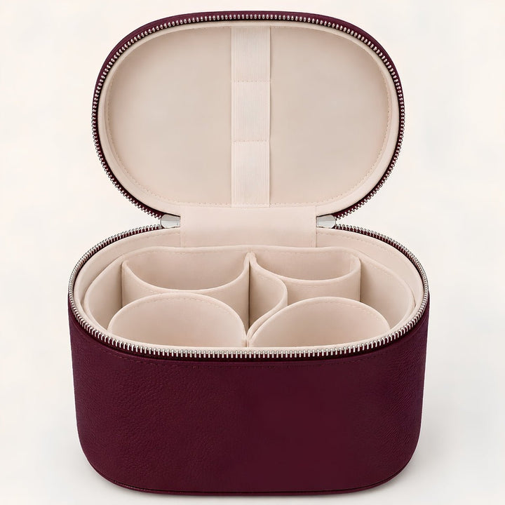UNIQ Noemie Travel Beauty Case Organizer - Burgundy – image 10