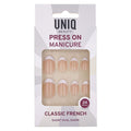 UNIQ Press On Nails mit Kleber – Classic French – | Fashiongirl