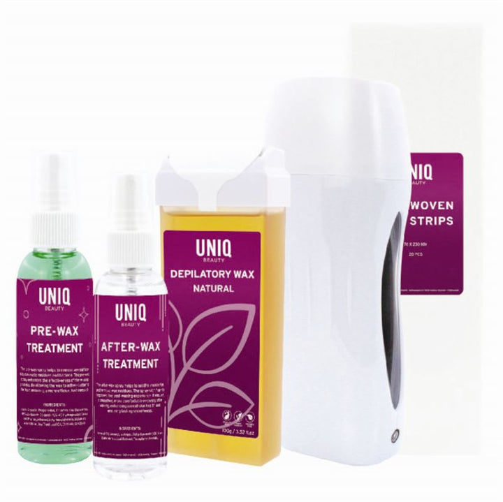 UNIQ Roll On Wax Kit - Professional Wax Hair removal at home - | Fashiongirl