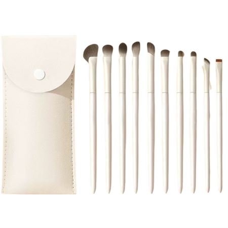 UNIQ Technique PRO Rose Lens Eyeshadow Brush Set with Storage Box (5 Pcs) - Brush sets - UNIQ