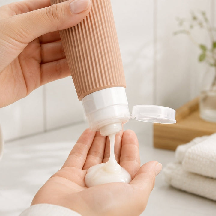 UNIQ Travelle Refillable Silicone Travel Bottle Set 90ml & 40ml – image 6