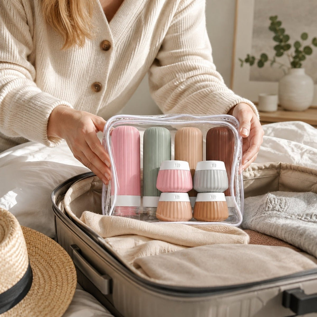 UNIQ Travelle Refillable Silicone Travel Bottle Set 90ml & 40ml – image 4