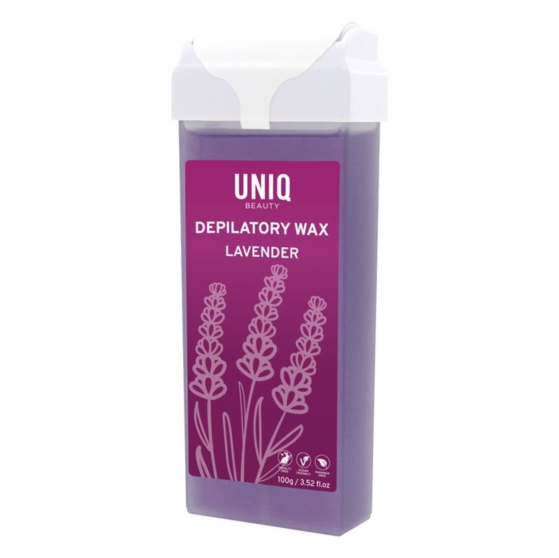 UNIQ Wachskartusche / Rollwachs – Lavendel – 100 g – | Fashiongirl