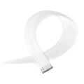 Weiß, 50 cm – Crazy Colour Clip On – | Fashiongirl