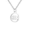 Sternzeichen-Halskette: Wassermann – Sternzeichen, Silber – | Fashiongirl